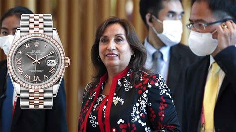 el rolex de dina boluarte|dina boluarte papeles.